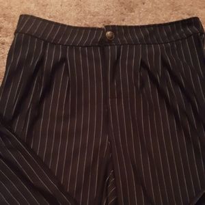 Striped Black Pants (Never Used)